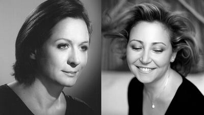 Delphine Haidan, left, and Karine Deshayes. Courtesy M Premiere