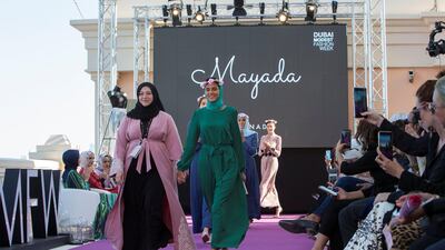 The Mayada final walk. Photo: Leslie Pableo for The National