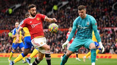 SOUTHAMPTON RATINGS: Fraser Forster – 9. Second-choice goalkeeper kept United out several times. Denied Sancho in a terrific block, and then Maguire in the second half before keeping Dalot and Ronaldo out within a matter of seconds. Got down quick enough to deny Maguire with a goal line clearance in the final minutes. AFP
