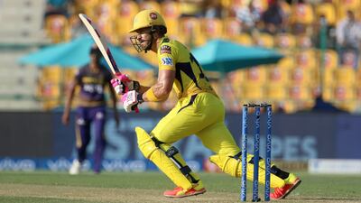 Faf du Plessis top-scored for Chennai Super Kings with 43. Sportzpics for IPL
