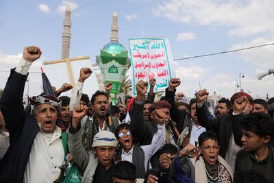 The Houthis say they are fighting in solidarity with Palestinians in Gaza. Reuters