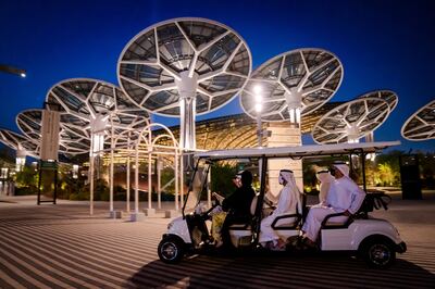 Sheikh Abdullah bin Zayed, Minister of Foreign Affairs and International Co-operation, said during a visit to the site that Expo 2020 Dubai will be a global platform for a future full of opportunities.