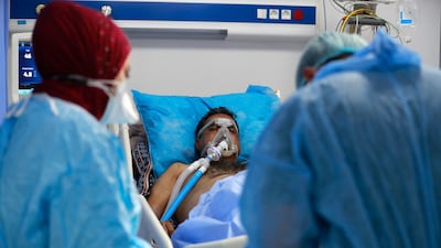 Early this year, Iraq was hit by the fast-spreading Omicron variant. Daily new cases peaked on January 28 at 8,554 before dropping in recent weeks. Photo: AFP