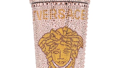 Travel cup, Dh4,400, Versace at Farfetch