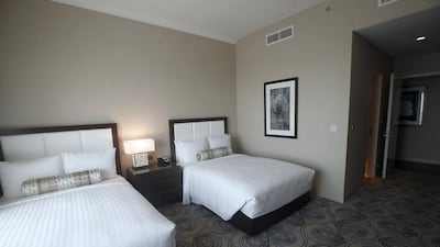 The serviced apartments are leased long-term but come with service such as maids, room service, laundry and grocery shopping. Ravindranath K / The National