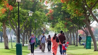 Participants will be given a pedometer after walking or jogging at one of the five designated walking tracks in the city.