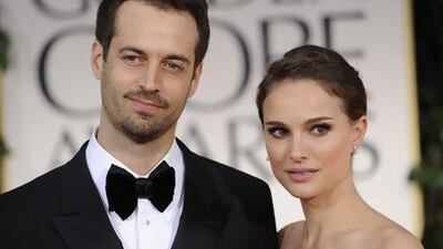 Benjamin Millepied and Natalie Portman. Chris Pizzello / AP