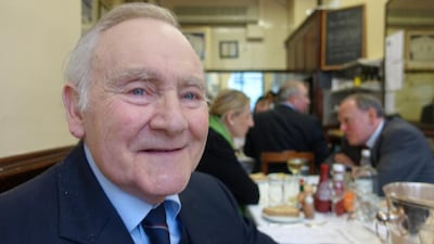 Owner Richard Barfoot at Sweetings, which describes itself as probably the oldest fish and oyster restaurant in London. Richard Vines / Bloomberg