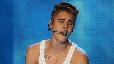Justin Bieber is being sued for copyright infringement. EPA