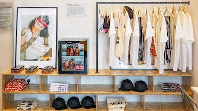 The store will sell Pickl Apparel, including hoodies, caps, socks and even basketballs