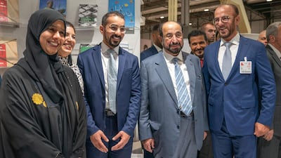Dr Sheikh Sultan Bin Mohammed Al Qasimi, Supreme Council Member and Ruler of Sharjah, attends the opening of LIBER International Book Fair in Madrid on October 9, 2019. Courtesy Sharjah Media Office