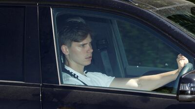 Tottenham's Juan Foyth at Tottenham Hotspur training centre. Reuters