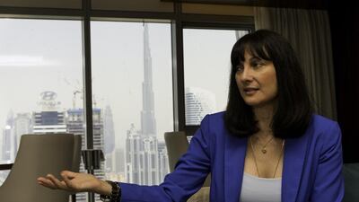 Greek tourism minister Elena Kountoura. Christopher Pike / The National