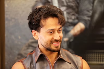 Tiger Shroff's favourite moment filming Bade Miyan Chote Miyan was on an Abu Dhabi airbase. Pawan Singh / The National