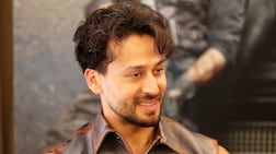 Actor Tiger Shroff, the son of Bollywood star Jackie Shroff, was shot on Sunday while returning home from playing football. Pawan Singh / The National