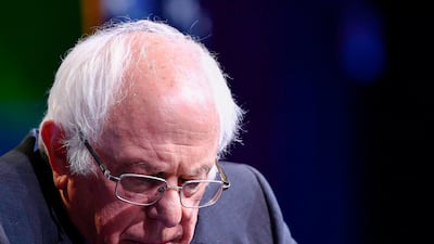 Senator Bernie Sanders is one the Democratic Party presidential candidates. AFP