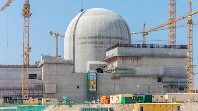 Saudi Arabia's plans for nuclear follow the construction of the UAE's Barakah nuclear power plant. due to come online next year. Arun Girija / Enec / AFP