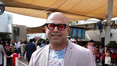 John Coutinho after the mass