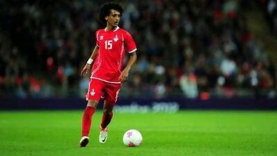 Omar Abdulrahman played a part in both goals that UAE scored at the Olympics.
