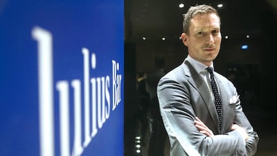 Diego Wuergler, private bank Julius Baer’s head of investment advisory, sees the luxury sector as a gilt-edged opportunity. Lee Hoagland / The National