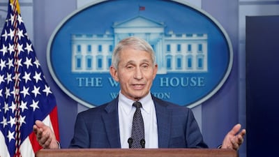 Dr Anthony Fauci has faced sharp criticism from some conservatives and threats from people who object to measures such as vaccination. Reuters