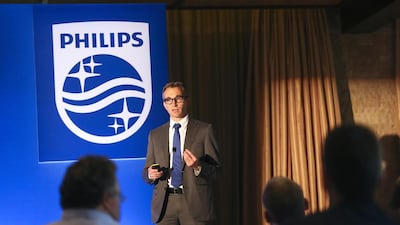 Roy Jakobs, the chief executive of Philips Middle East and Africa, says the LED revolution has had a huge uptake in the UAE. Sarah Dea / The National