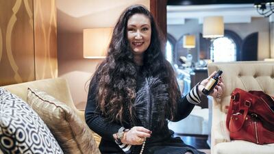 Melanie Jane, founder and owner of a make-your-own perfume workshop, using organic oils. Anna Nielsen For The National