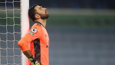 WOLVES RATINGS: Rui Patricio, 7 – Produced a hat-trick of super stops to keep out efforts from Bernardo Silva, Kevin de Bruyne and Jesus before denying Mahrez with another flying save to his right. Comfortably his side’s man of the match despite conceding four goals. AFP