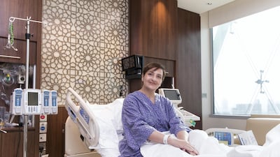 At Cleveland Clinic, Abeer Fadil, is regarded highly for her efforts to tackle the stigma surrounding Crohn's disease. Christopher Pike / The National