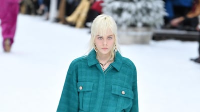 Karl Lagerfeld's last collection for Chanel Fall/Winter 2019/20 women's collection at Paris Fashion Week. Photo: Getty