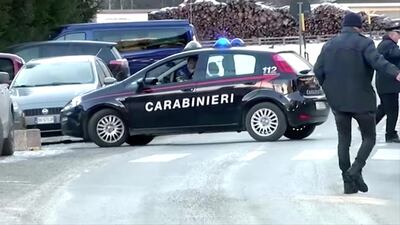 A site near where a suspected drunk driver fatally struck a group of German tourists. Reuters