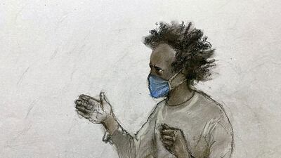 Axel Rudakubana at Liverpool Crown Court for his sentencing hearing after he admitted murdering three young girls in a knife attack. AP