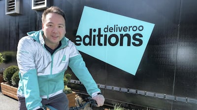 Will Shu, founder and chief executive of Deliveroo, said consumer behaviour 'may moderate later in the year'. Courtesy: Deliveroo