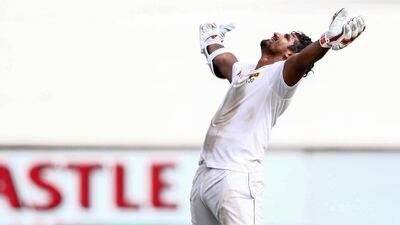 Kusal Perera helped Sri Lanka take a 1-0 series lead against South Africa in Durban last week. Anesh Debiky / AFP