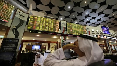 The last episode of rising margin activity was between November 2016 and February 2017, with the benchmark index rising about 12 per cent during the period. Ali Haider / EPA