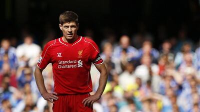 Steven Gerrard has made 502 league appearances in his Liverpool career. John Sibley / Action Images/ Reuters