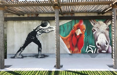 The Yard is inspired by the farming and agricultural roots of its neighbourhood, Al Khawaneej.