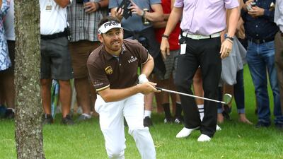 Louis Oosthuizen of South Africa during the third round of the South African Open at Randpark Golf Club. Getty Images