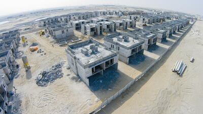 Currently, there are around 5,000-6,000 workers on site, but this could rise to 30,000 to 40,000 as more of the development reaches the fit-out stage. Courtesy Damac