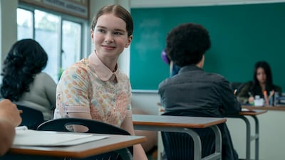 While Carrie (Summer H Howell)'s story has changed from the novel, she is still responsible for several deaths, according to the creator. Photo: Prime Video