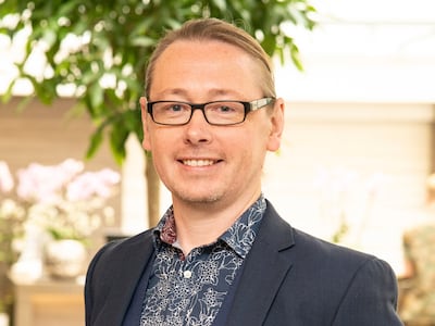 Dr Simon Thomas highlighted Paragraf's 'vision for transforming electronics with graphene'. Photo: Paragraf