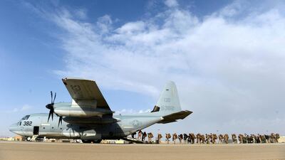 A British mission to Afghanistan could involve protection of US and allied forces as they leave the country. AFP