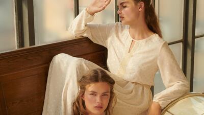 For Ramadan, Amal Al Raisi's collection is elegant yet relaxed. Courtesy Amal Al Raisi