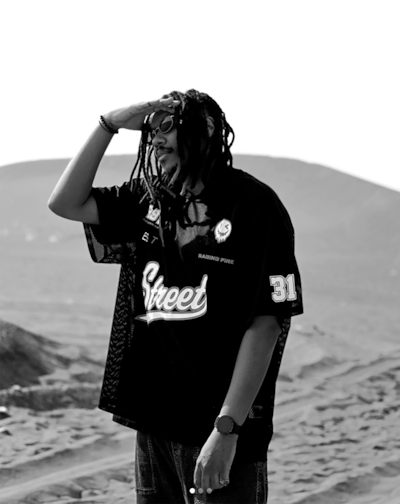 Saudi rapper Blvxb says he is often contacted by fans thanking him for helping them through tough times. Photo: @blvxb / Instagram