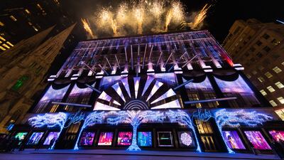 The Saks grand finale featured a fireworks display. Photo: BFA