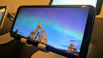 Samsung Galaxy S8 (Photo by Peter Nowak)