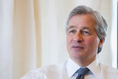 Jamie Dimon, chief executive and chairman of JP Morgan Chase, cautions on global economy. Reuters