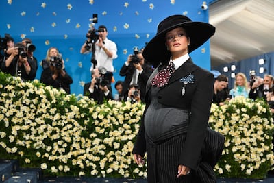 Rihanna in Marc Jacobs. AFP