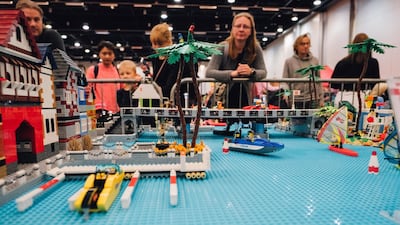 The event was the biggest Lego display to be held in Finland. AFP
