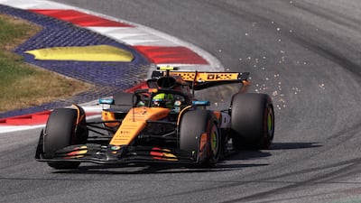 McLaren's Lando Norris finished over half-a-second ahead of Ferrari's Charles Leclerc in qualifying. Reuters